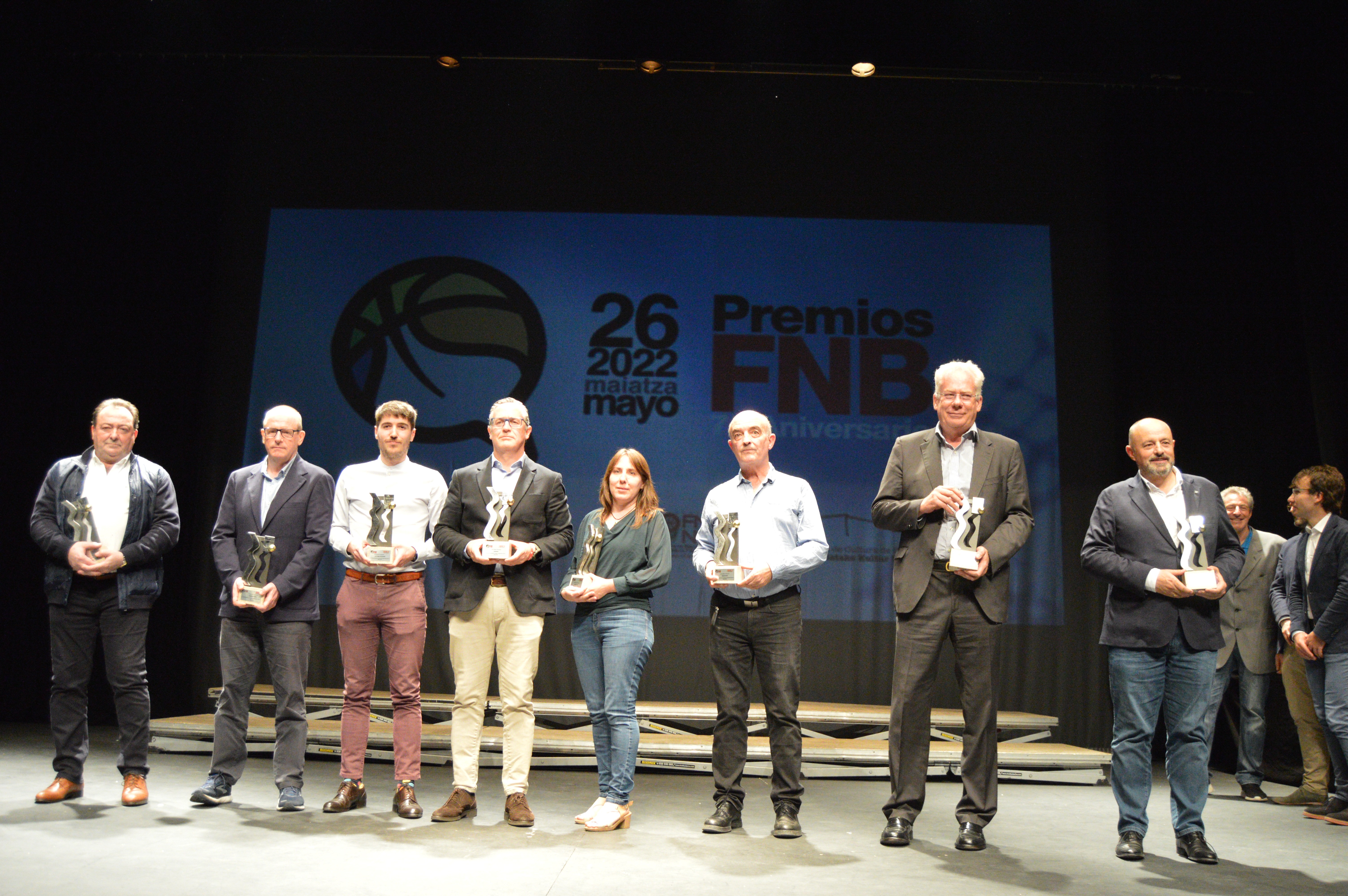 75 años de la Federación Navarra de Baloncesto
